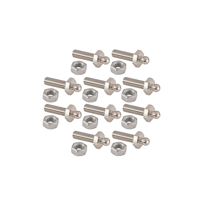 New Marine LOXX Bottom Parts 10 Pieces Threaded Screws M5