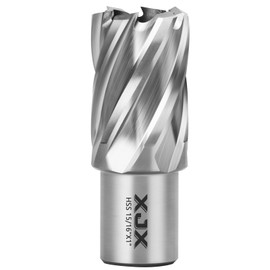 XJX 15/16”x1” Annular Cutter, 3/4 Inch Weldon Shank Magnetic Drill Bit HSS Steel