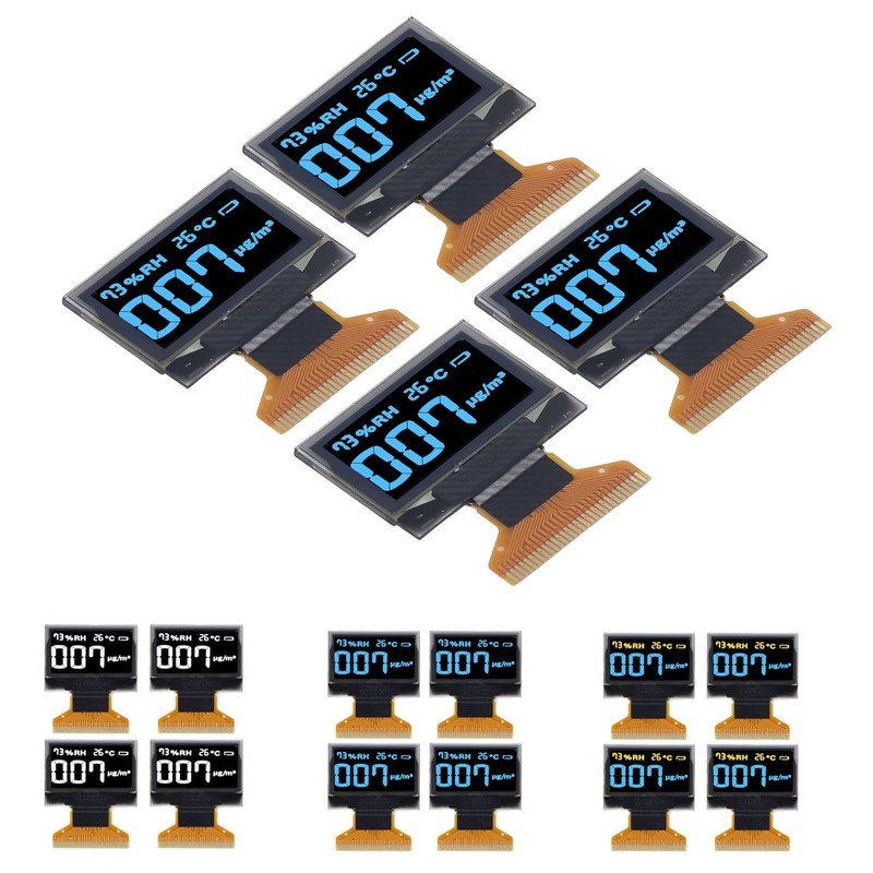 4Pcs 0.96in Organic Light Emitting Diode LCD Display 30PIN 128x64