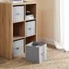 DormCo TUSK Fold Up Cube 4-Pack - Gray