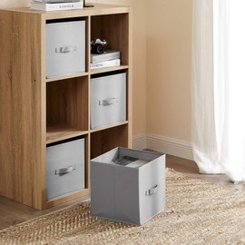 DormCo TUSK Fold Up Cube 4-Pack - Gray