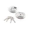 Sterling SPL200 Closed Shackle Disc Padlock with Stainless Steel Body,