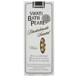 SWATi BATH PEARL (S) Swaty Bath Pearl, White, 0.4 oz (10 g), Inca Rose Scent
