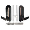 JOUNJIP Single Sided Keyless Entry Door Lock - 100% Mechanical