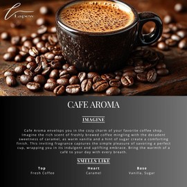 Lapew Café Aroma Carpet Freshener Powder: Powerful Odor Eliminator for Home, Upholstery Deodorizer, Carpet Deodorizer, Pet Urine, Cat Litter Box - Café Aroma Fragrance.