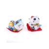 lachineuse Set of 5 Maneki Neko Figurines