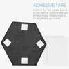 Navaris Hexagon Felt Board Tiles - Set of 6 Notice