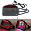 Soporte de luz trasera LED para placa de matrícula para
