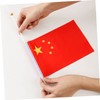 SUPVOX 2sets Handheld Mini China Flag Decorative National Flag for