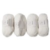 4Pcs Cotton Yarn 3mm Pure Elegant Color Soft Elastic Skin