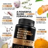 MEDCHOICE 4-in-1 Turmeric and Garlic Supplements with Bioperine 2360 mg