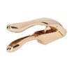 Garlic Press Gold Color Aluminium Alloy Dolphin Style Teeth Design