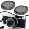 Create idea 2Pcs 43mm Lens Cap Snap-on Front Camera Lens