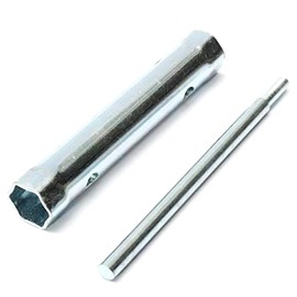 7Pcs Plumber Back Nut Tap Spark plug Spanner Duel-ended Wrench Socket Set 8-19mm