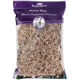 SuperMoss (26911) Spanish Moss Dried, Natural, 8 Ounces