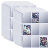 1800 Pockets Trading Card Binder Sleeves, Double-Sided Card Sleeves Binder