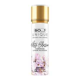 So…?...? Unique White Blossom Body Mist - Floral Vanilla Perfume for Women - Over 800 Sprays, Lasting 6 Hours - Ideal Gifts for Women - Pack of 3