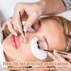 400 PCS Micro Brushes, Black Micro Applicator Brushes with Longer