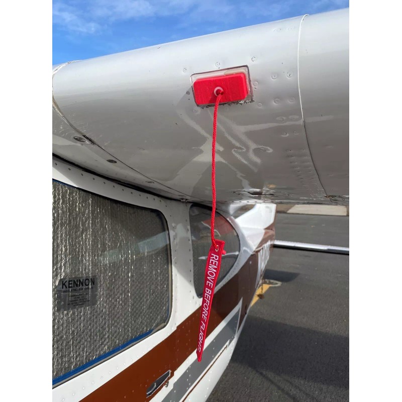CESSNA FUEL VENT PLUG - Remove Before Flight