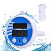 Volumoon Floating Thermometer, Solar Swimming Pool Water Temperature Display Tester,