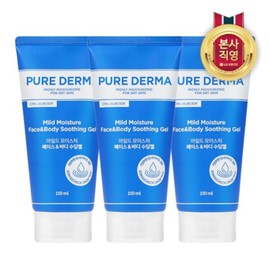 LG Household & Health Care (현대Hmall)온더바디 퓨어더마 수딩젤 150ml x 3개 (On The Body) Pure Derma Soothing Gel 150ml x 3 pcs