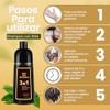 YAYAN HOUSE | Shampoo Tinte Cubre Canas Natural Jengibre, Retoca