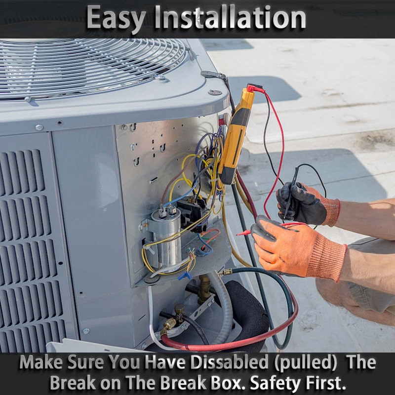 55/7.5 uF 55+7.5 MFD 370V or 440V Dual Run Start