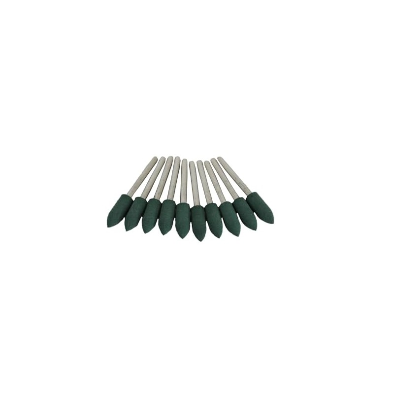 TMAX 10 pc 6 mm (1/4 Inch) Bullet Rubber Rotary
