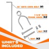 Amoskey Heavy Duty Gate Drop Rod - 1-3/8" 32" for