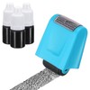 PATIKIL Identity Theft Anti-theft Roller Stamp 0.7" Confidential Roller Stamp