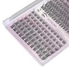 126 Cluster Lashes 10‑14mm Fluffy D Curl Individual Lashes for