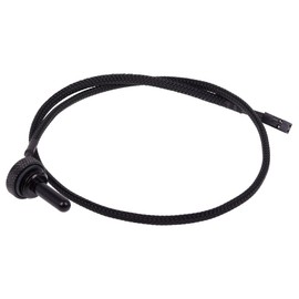 Alphacool 17365 Eiszapfen Temperature Sensor Plug G1/4 - Deep Black Water Cooling Monitoring