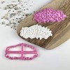 LissieLou Ramadan Mubarak Calligraphy Eid Icing Fondant Cookie Cutter and