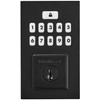 Kwikset 9260CNT-514S Contemporary SmartCode Keypad Electronic Deadbolt SmartKey Matte Black