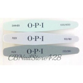 OPI - Professional Nail Files - Choose your favorite File or Buffer 1 ct - EDGE Silver 180 Cushioned Board