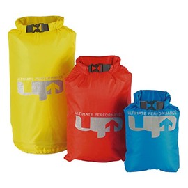 Ultimate Performance Water Resistant Stuff Sacks Outdoor 3 Set Dry Bag available in Yellow/Red/Blue - 8/4/2 Litres