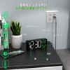 KOSUMOSU Digital LED Clock Alarm Clock Bedroom Table Clock 6.7