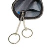 Indenya 4707-51-160 Key Case D Deer Leather Black Background x