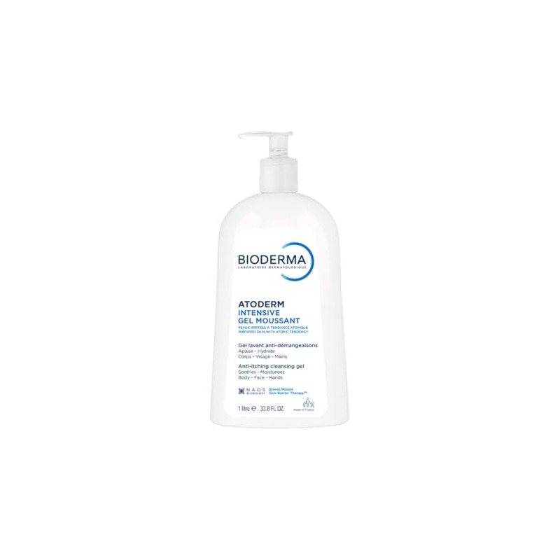 Bioderma Atoderm - Gel de espuma intensivo, 1L / 33.4