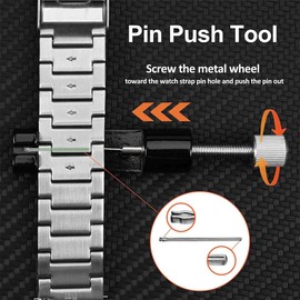 COYUN Watch Band Link Pin Remover Repair Tool Kit Watchmaker Tool for Watch Pins Watch Link Tool Watch Reducing Tool