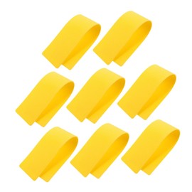 VANZACK 8pcs Tennis Court Landmark Mat Flat Spot Markers Pickleball Court Markers Sports Carpet Marker Pickleball Lines Spot Court Markers Tennis Court Lines Basketball Court Lines Pvc