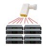 Octo LNB 0.1 dB PremiumX PXO We White For Connecting