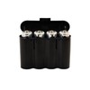 10 cajas de almacenamiento para pilas AA/AA/CR123A, color negro