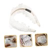 Gatuida Lace Wide Headband for Women Decorative Hairband Lightweight and