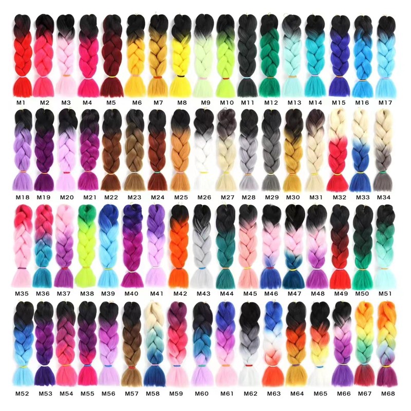 Herina Blue Braiding Hair For Braids One Pack Blue Hair
