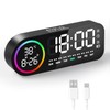 Diboniur Digital Alarm Clock with Large LED Display, Digital Clock,