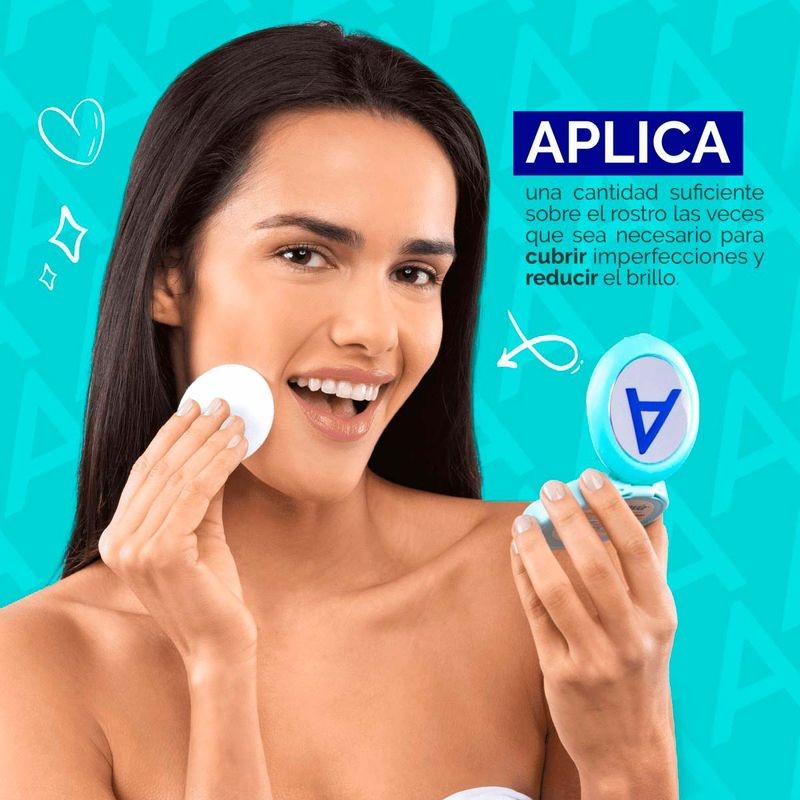 Maquillaje en Polvo Compacto Asepxia Bb Beige Claro 10g