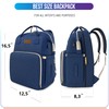 Baby Diaper Bag Backpack with Portable Changing Pad - Multifunction