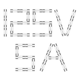 VEXUNGA 20pcs 5A 125V Christmas Light Fuses 5 Amp 125 Volt Max Glass Fuses Replacement for Outdoor C9 String Xmas Lights (5x20MM / 0.2x0.79Inch)