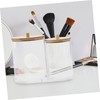 Baluue Bathroom Organizers and Storage Cotton Pad Dispenser Small Jars